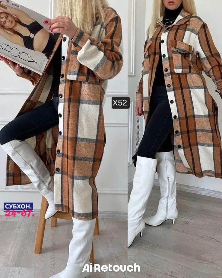 стильное пальто,пальто рубашка женское длинное,пальто в клетку,клетчатое пальто,модное пальто