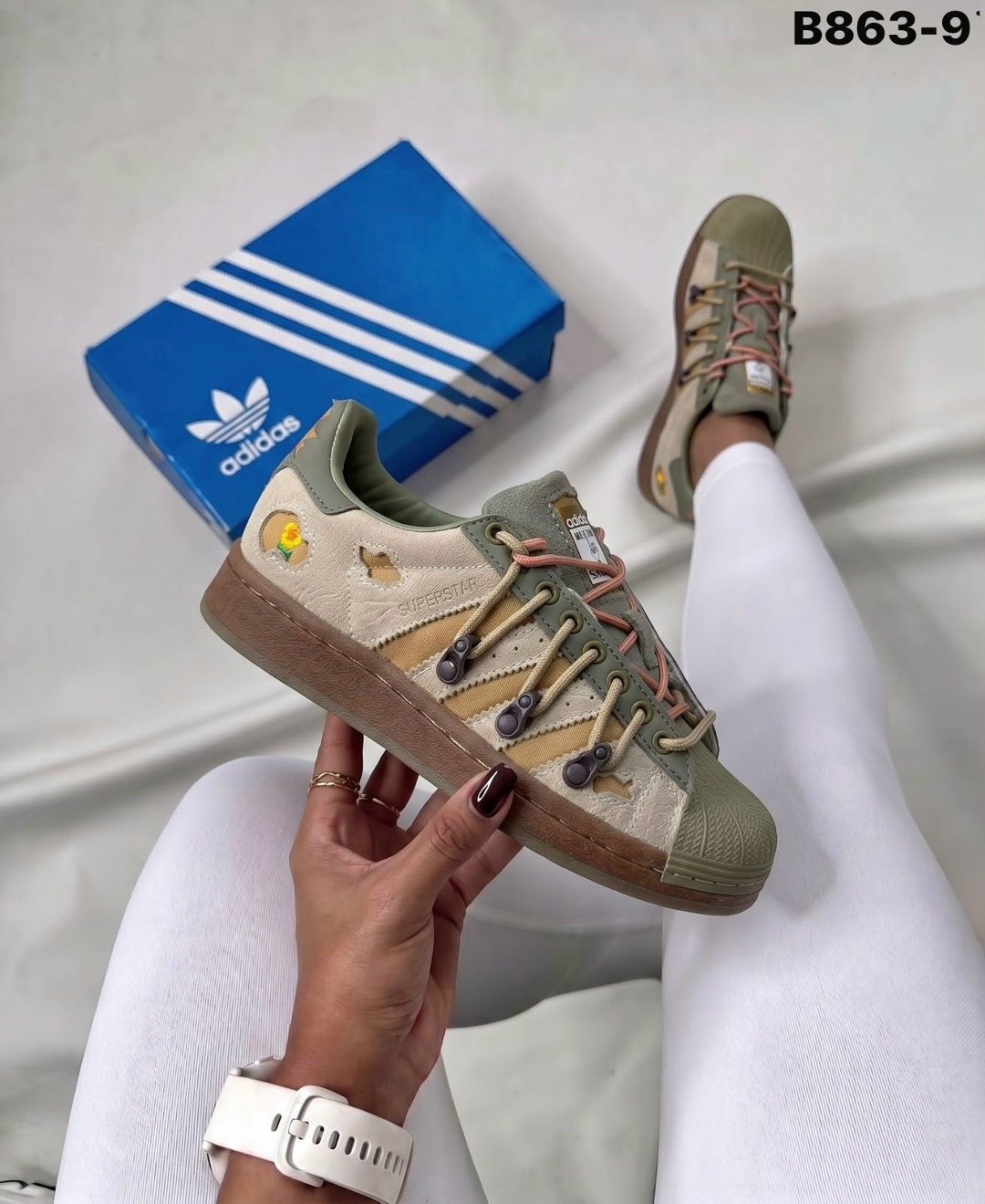 кроссовки adidas superstar x melting sadness,кроссовки adidas superstar,кроссовки melting sadness adidas originals superstar,adidas superstar x melting sadness green brown,кроссовки adidas nbhd/neighb