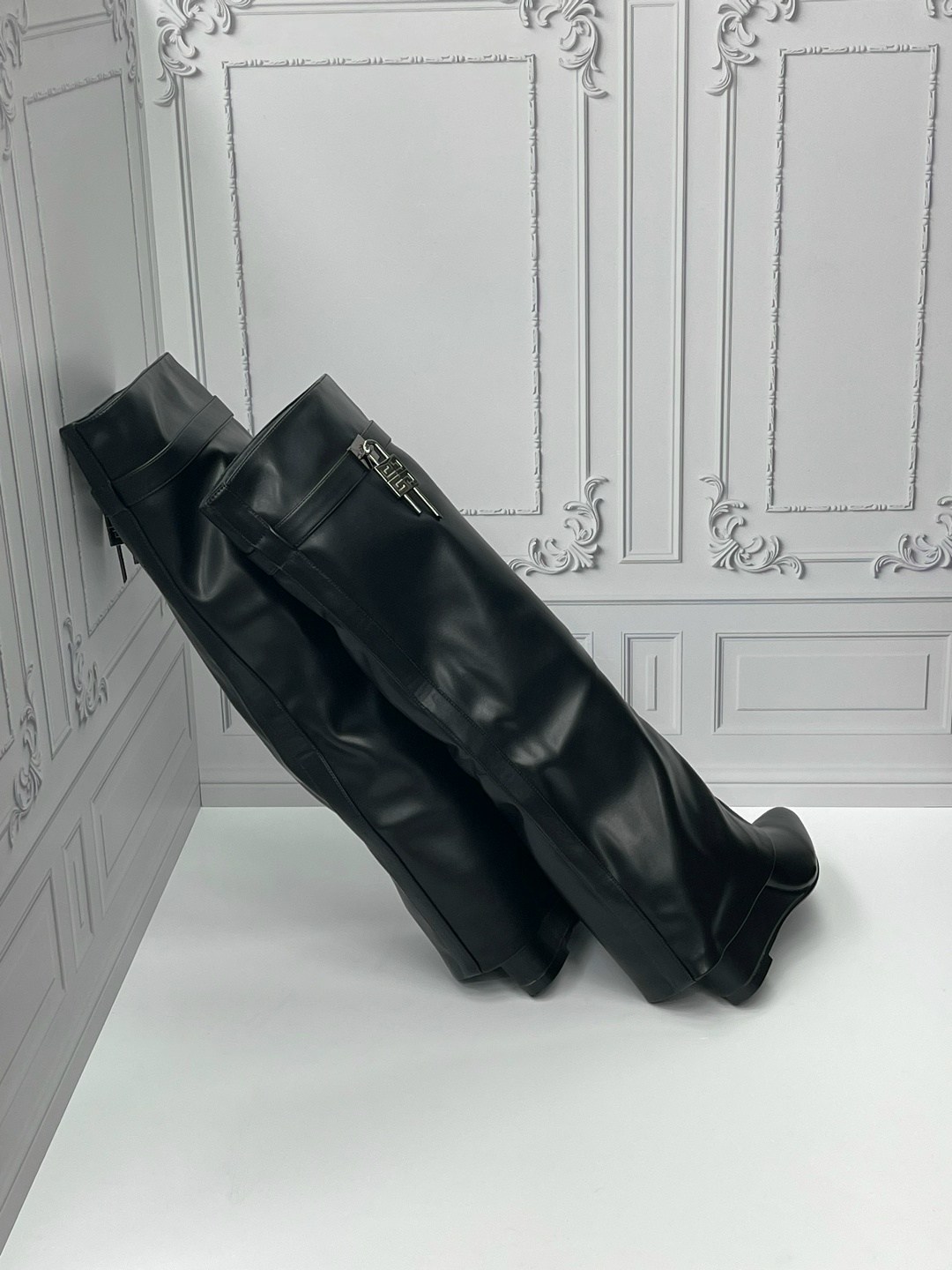 ,женские сапоги,сапоги,givenchy сапоги,сапоги на танкетке в стиле givenchy арт с53-1