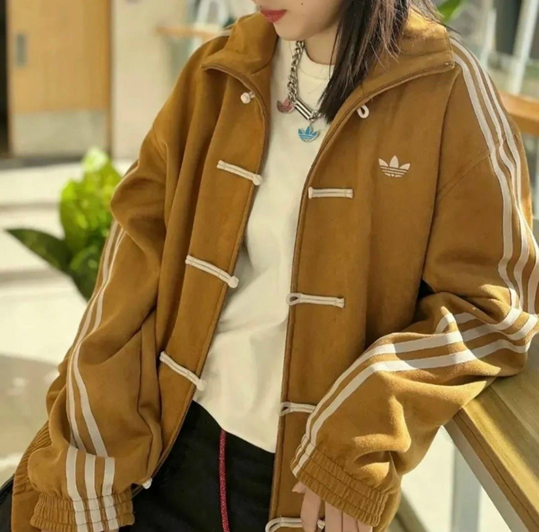 adidas chinese new year jacket,куртка стильная,куртка адидас в китайском стиле,куртка adidas,повседневная куртка