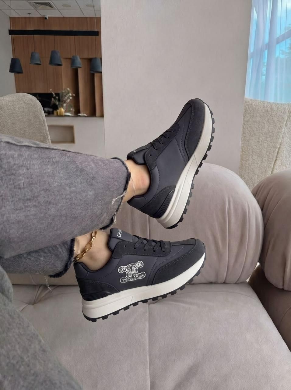 кроссовки женскиe,chanel кроссовки,,кроссовки черные,женские кроссовки chanel