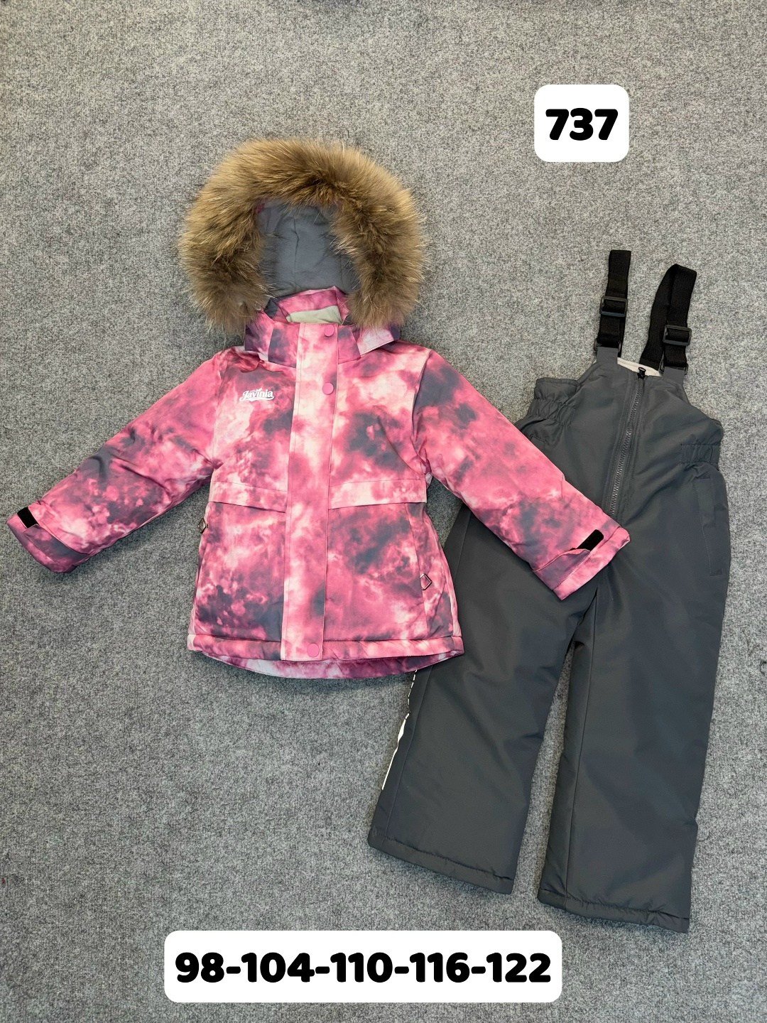 комплект верхней одежды nikastyle,комплект зимний для девочек,костюм зимний для девочек,комплект зимний,комплект верхней одежды