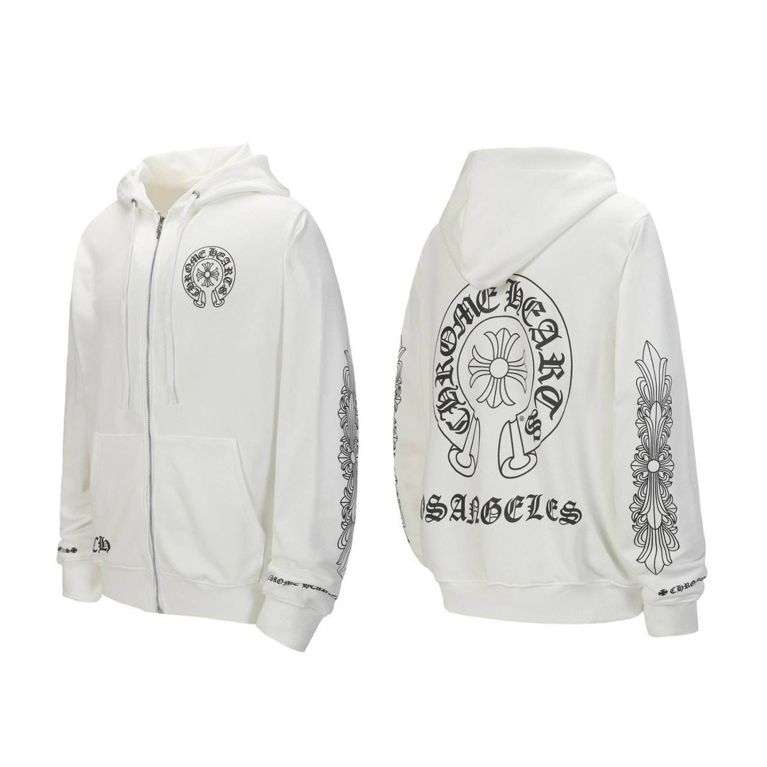 толстовка chrome hearts,зип худи chrome hearts,худи chrome hearts,белое худи,белые толстовки
