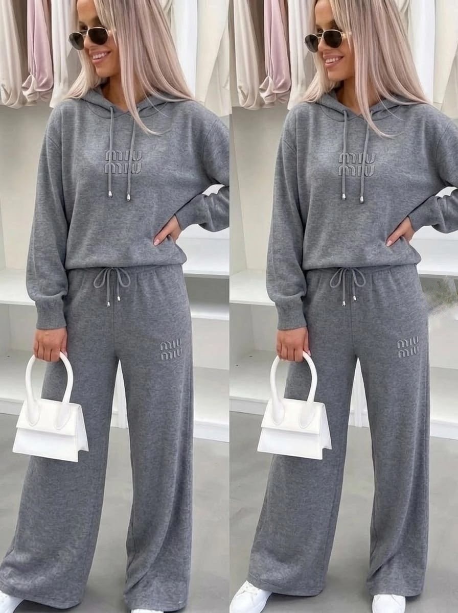 вязаный костюм свитшот и брюки trend collection,костюм трикотажный женский,трикотажные костюмы,женский костюм,кашемировый костюм