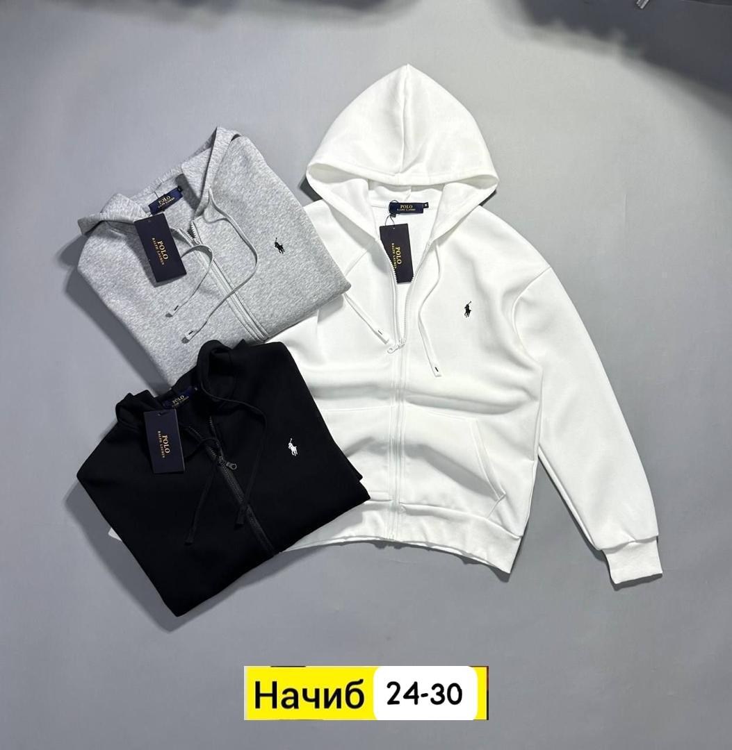 флисовая толстовка,polo hoodie,polo zip hoodie ralph lauren серая,толстовка с капюшоном,толстовка