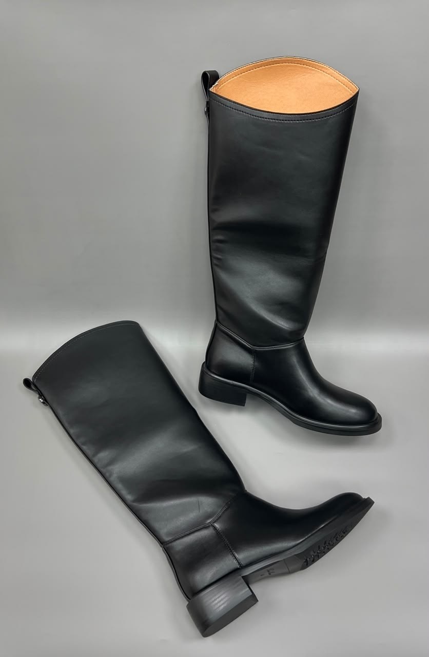 сапоги женские,сапоги женские shmatovashop 334959306,сапоги трубы,сапоги женские shmatovashop цвет черный,кожаные сапоги