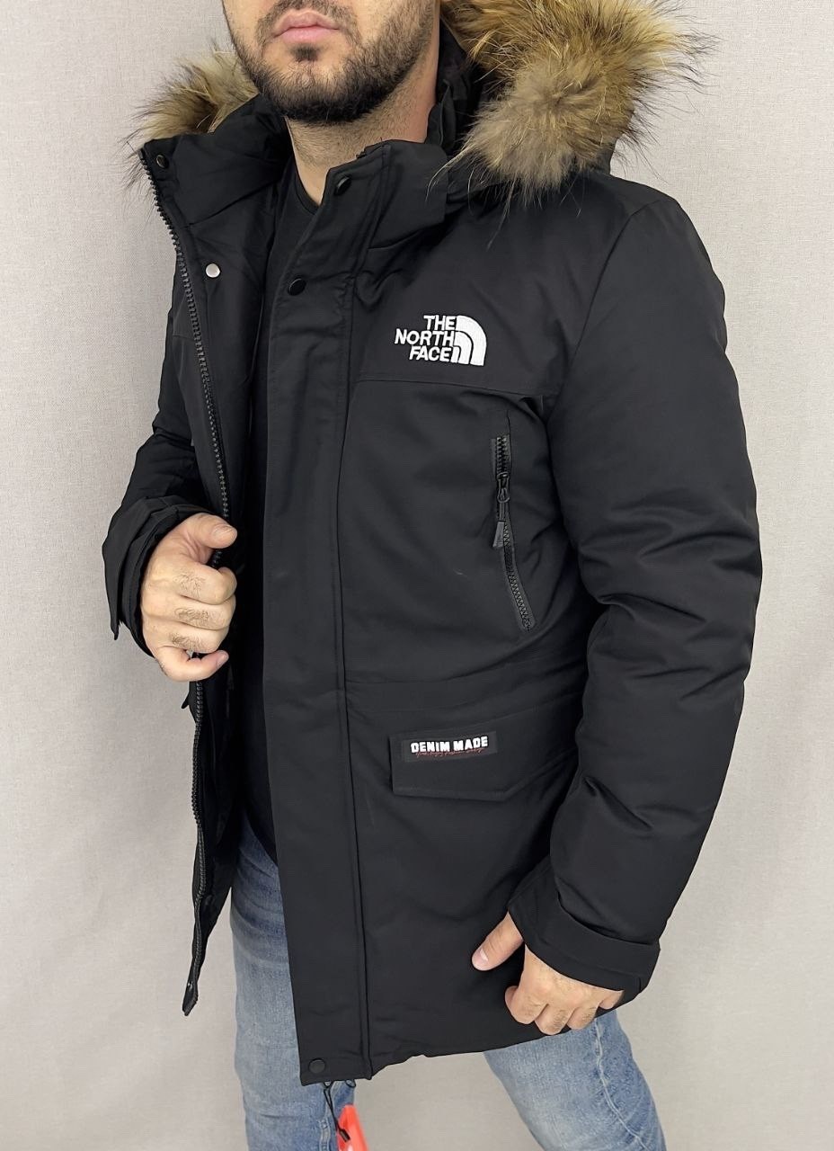 куртка зимняя мужская the north face,куртка the north face зимняя,зимняя мужская куртка,зимняя мужская куртка парка the north face с мехом,мужская куртка цвет черный