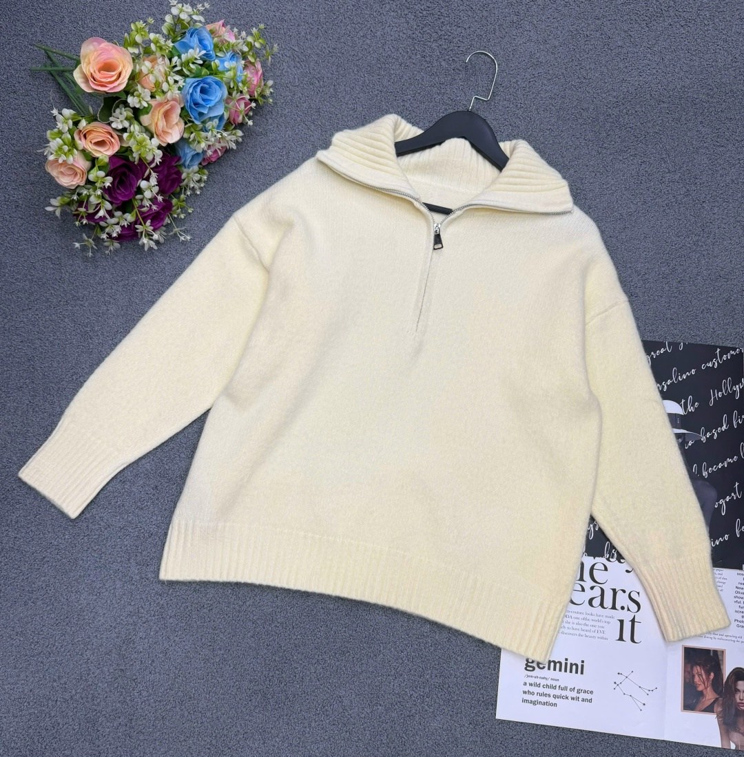 свитер оверсайз с горлом на молнии kk fashion,женский свитер,свитер оверсайз с горлом на молнии теплый вязаный,свитер с горлом на молнии оверсайз vada,свитер с горлом на молнии оверсайз