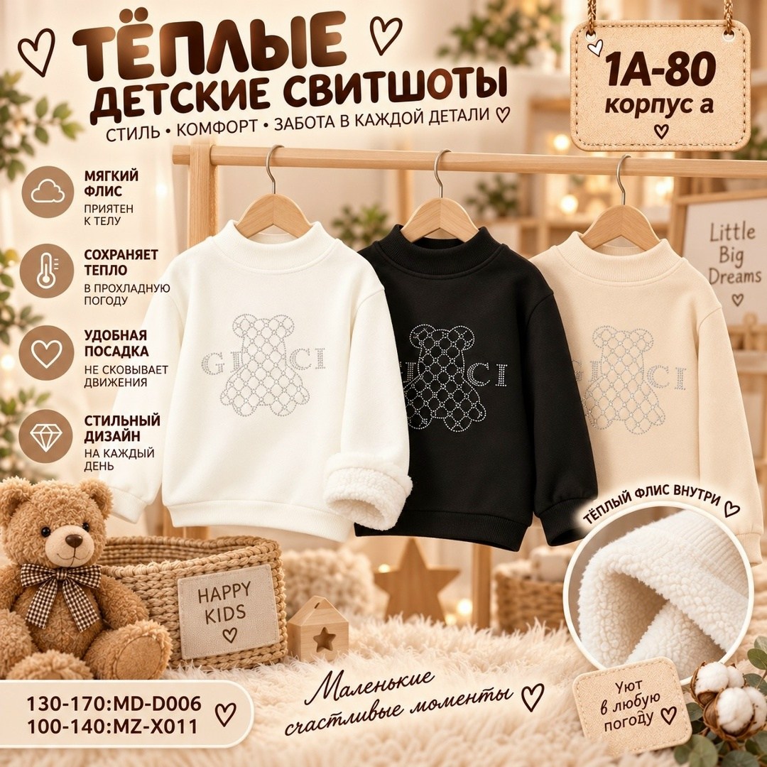 плюшевые детские толстовки,свитшот для мальчиков,свитшот для мальчика и девочки,толстовка детская,детский свитер