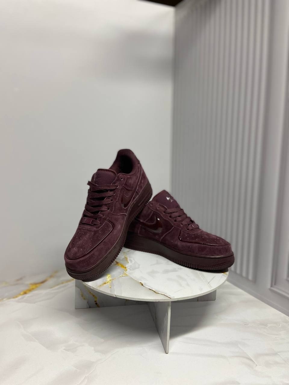 кроссовки,nike air force 1 '07,nike air force 1 low,бордовые найки,nike air force 1