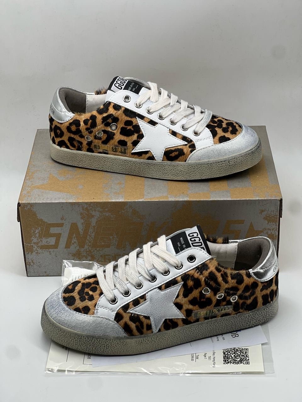 кеды golden goose,golden goose кеды леопард,,golden goose леопардовые,кроссовки golden goose леопард