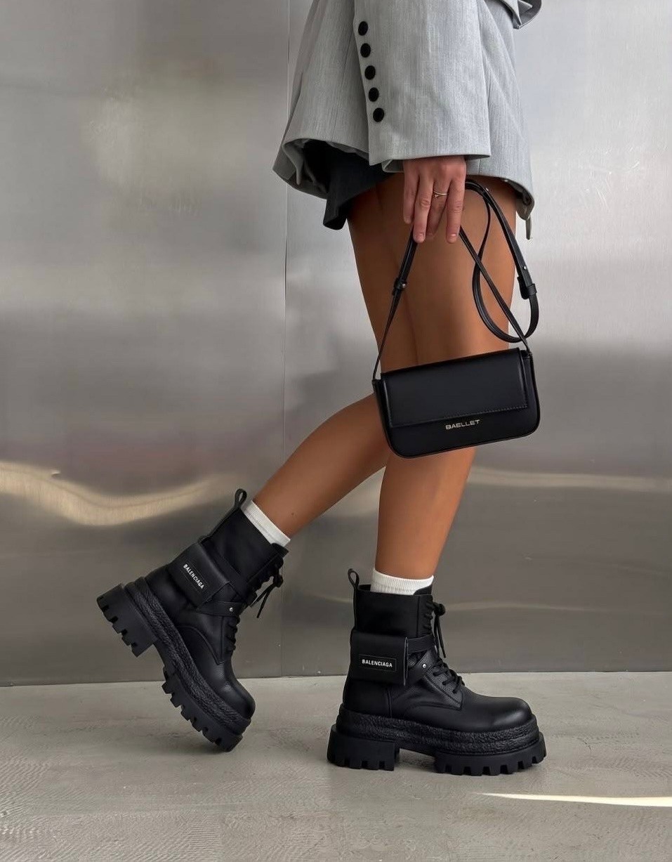 ботинки balenciaga,ботинки осенние balenciaga,ботинки balenciaga высокая подошва,ботинки осенние balenciaga premium shoes,ботинки осенние с натуральным мехом balenciaga