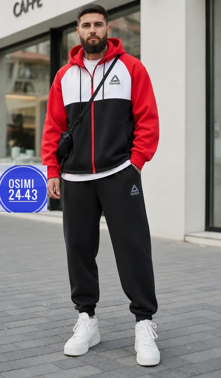 спортивный костюм reebok,спортивный костюм reebok 2026 мужской,костюм спортивный reebok ts tracksuit,костюм reebok,ветровка reebok мужская белая