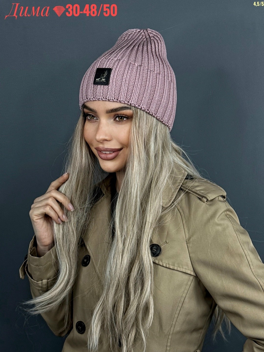 шапка бини тыковка ало a&t fashion,шапка женская guess,шапка женская,шапкa,женская вязаная шапка