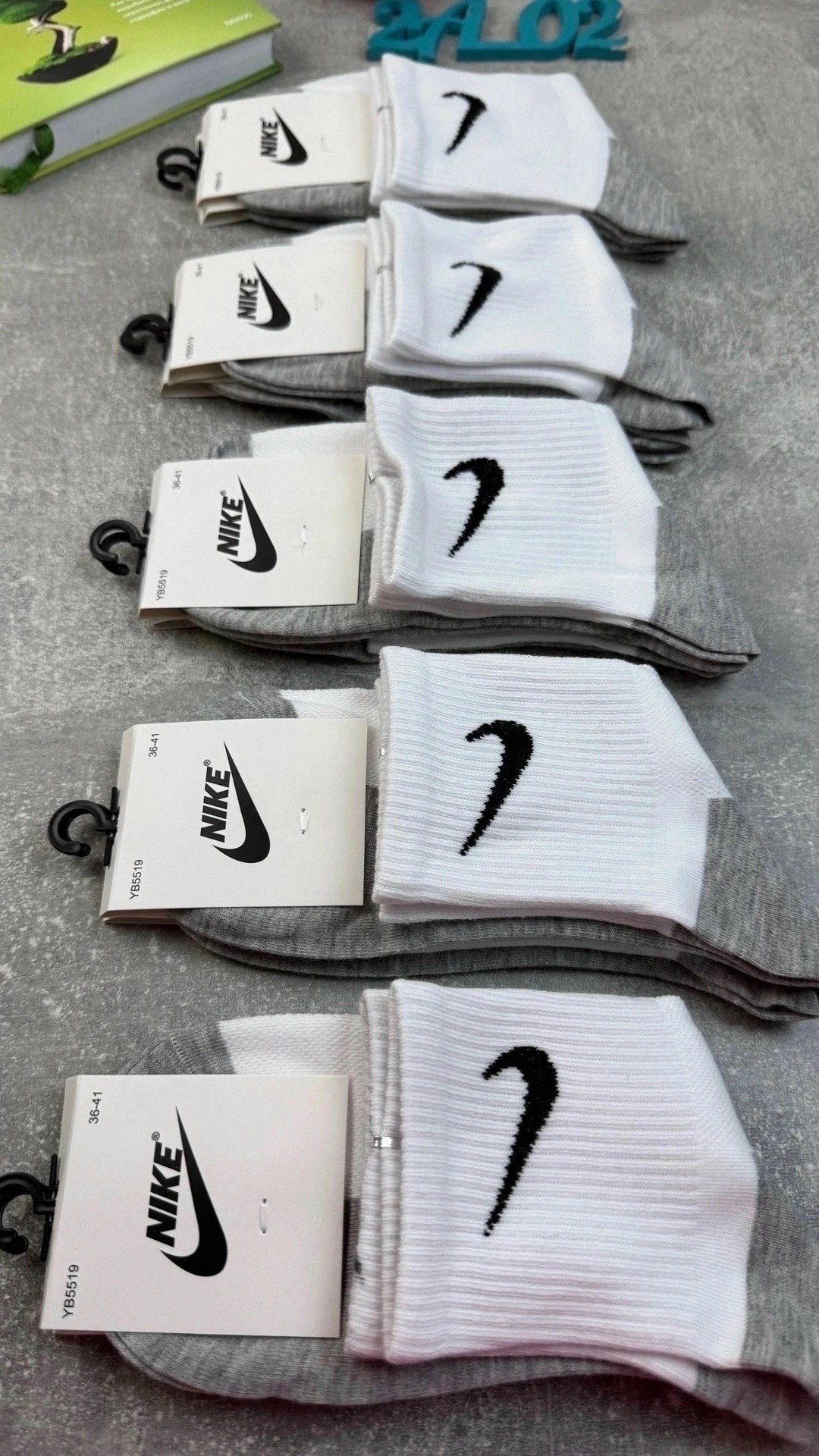 спортивные носки nike набор средних носков 5 пар,комплект носков nike,носки мужские 10 пар nike,носки nike длинные спортивные набор 10 пар,носки найки белые
