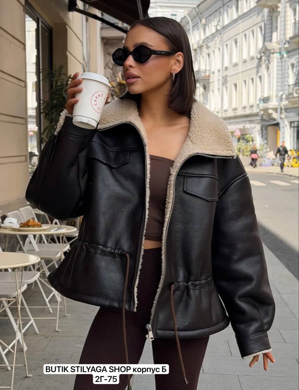 дубленка авиатор короткая оверсайз anna wear,дубленка авиатор,дубленка авиатор зимняя короткая оверсайз,дубленка женская,дубленка авиатор зимняя короткая оверсайз bellatrisa