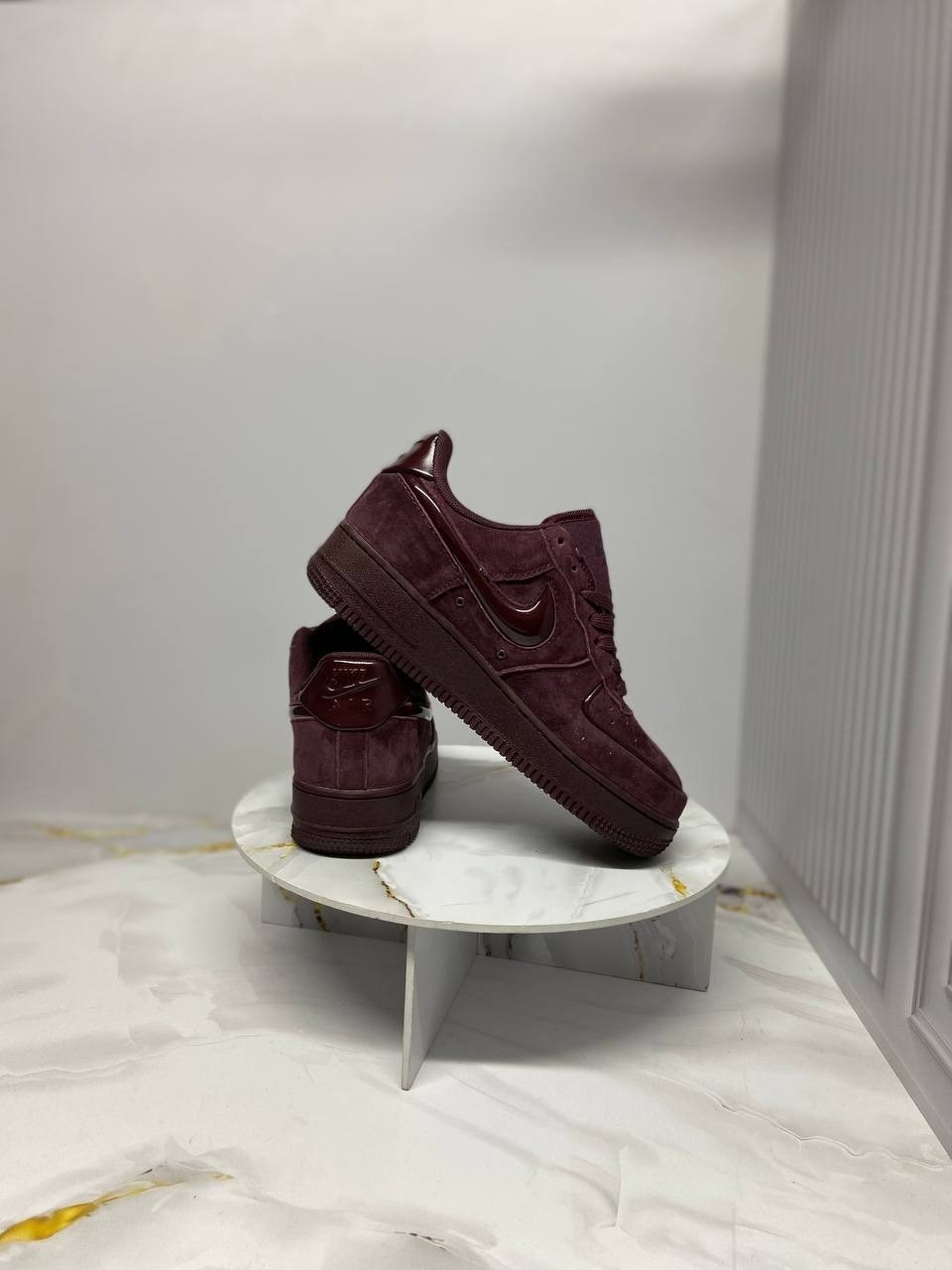 кроссовки,nike air force 1 '07,nike air force 1 low,бордовые найки,nike air force 1