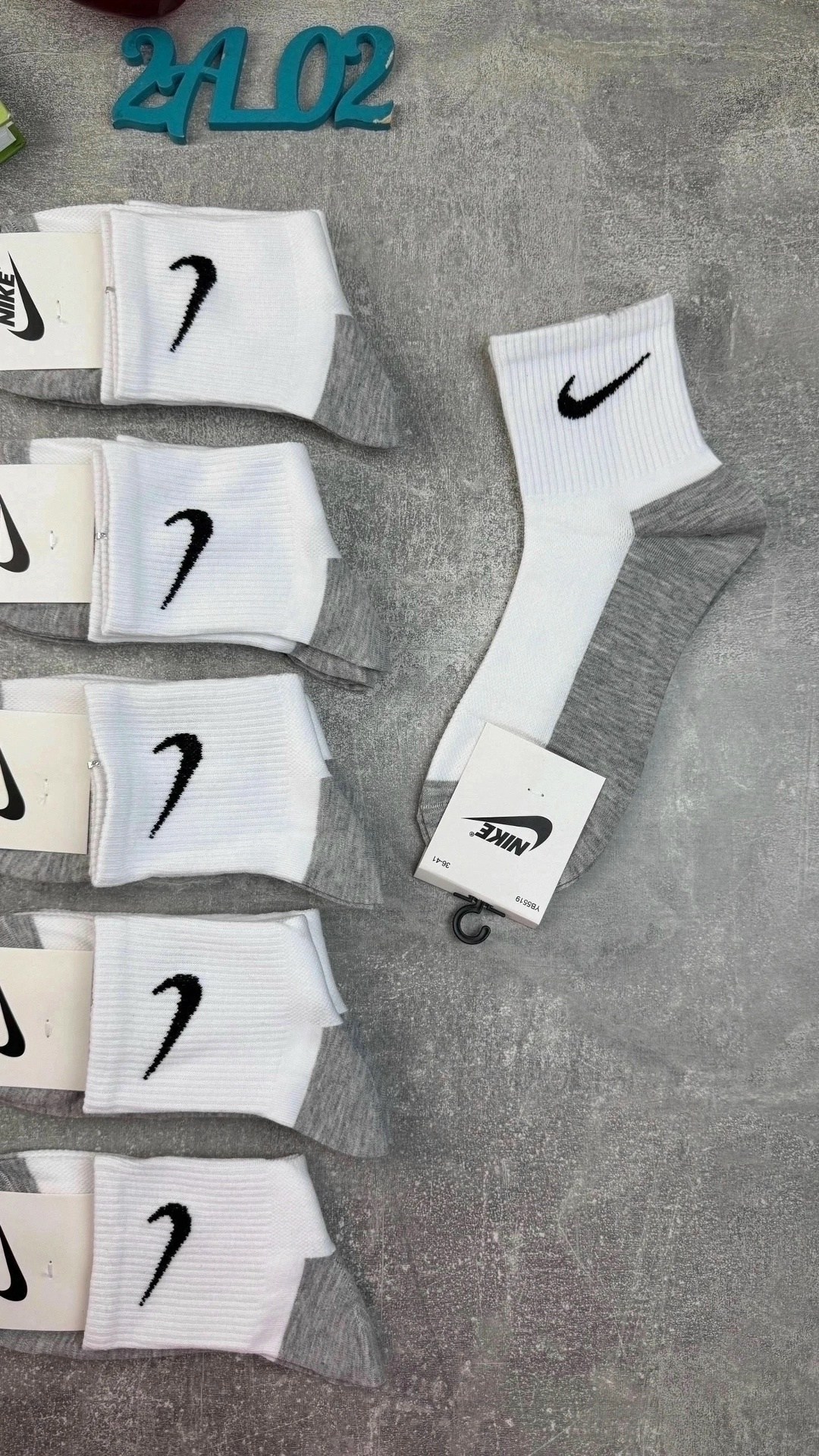 спортивные носки nike набор средних носков 5 пар,комплект носков nike,носки мужские 10 пар nike,носки nike длинные спортивные набор 10 пар,носки найки белые