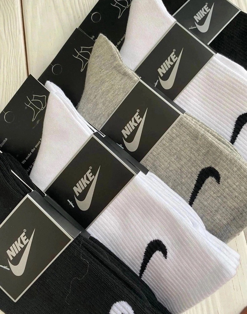 носки мужские 10 пар nike,носки nike высокие,носки nike,носки мужские nike спорт,носки найк