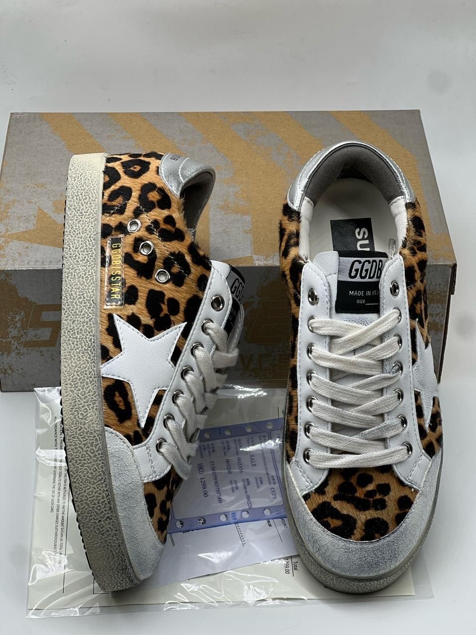 кеды golden goose,golden goose кеды леопард,,golden goose леопардовые,кроссовки golden goose леопард