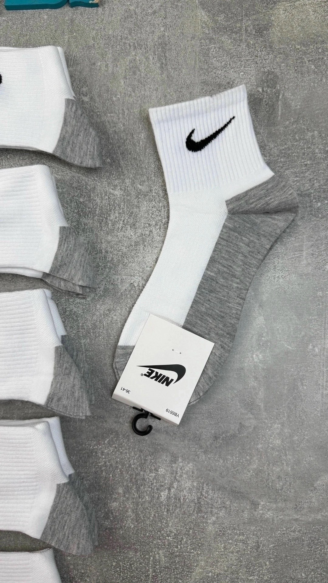 спортивные носки nike набор средних носков 5 пар,комплект носков nike,носки мужские 10 пар nike,носки nike длинные спортивные набор 10 пар,носки найки белые