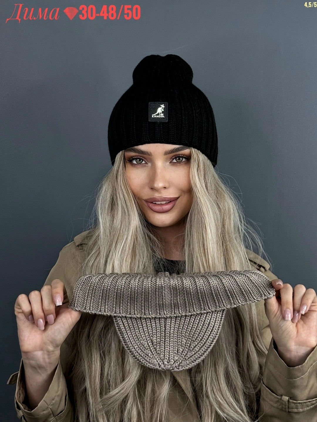 шапка бини тыковка ало a&t fashion,шапка женская guess,шапка женская,шапкa,женская вязаная шапка