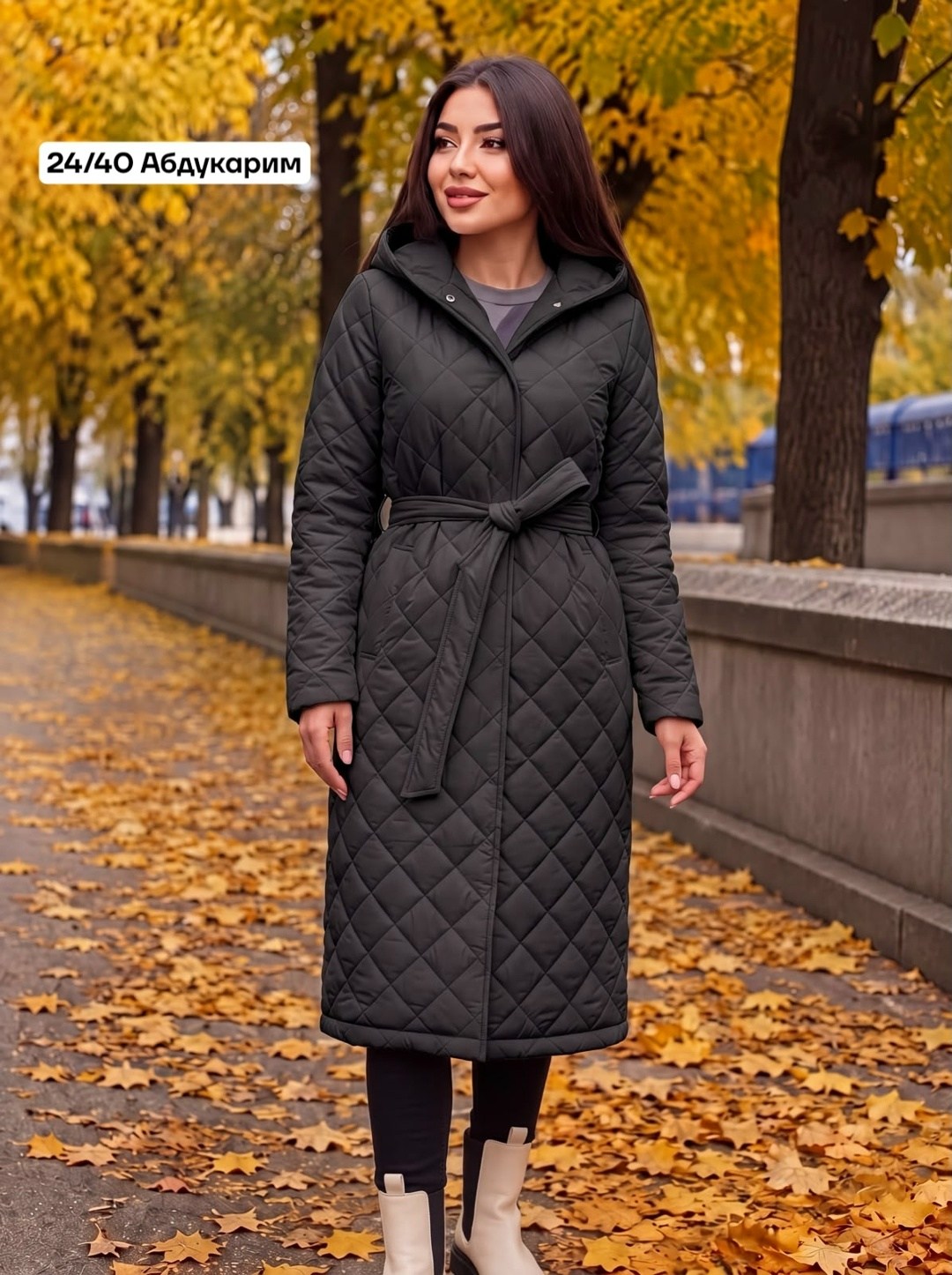 пальто стеганое с капюшоном удлиненное vin_style,пальто женское демисезонное с капюшоном стеганое,пальто стеганое удлиненное с капюшоном,пальто стеганое женское,стеганое осеннее пальто женское с капюш