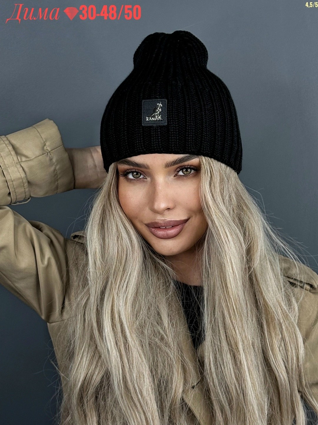 шапка бини тыковка ало a&t fashion,шапка женская guess,шапка женская,шапкa,женская вязаная шапка