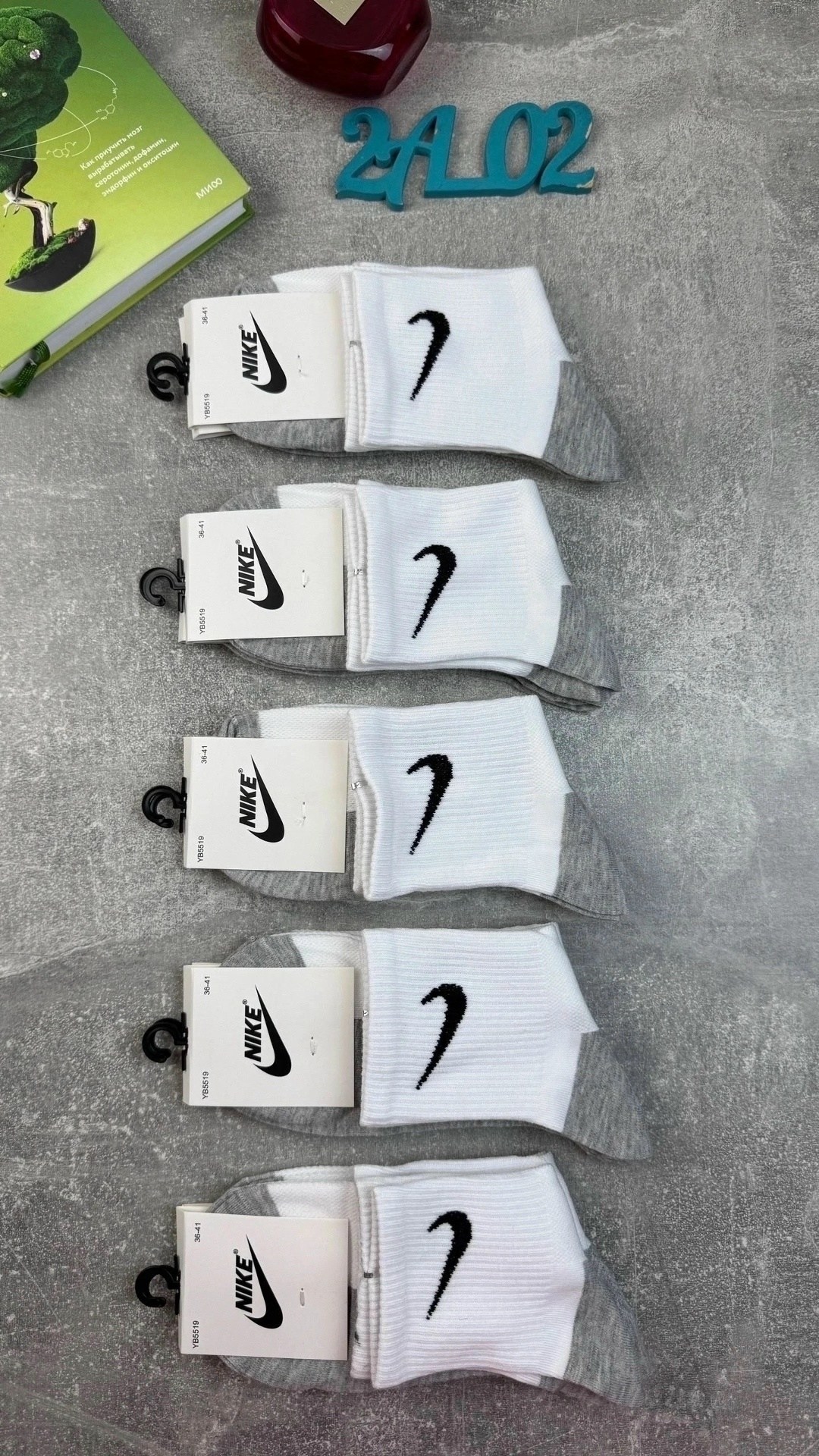 спортивные носки nike набор средних носков 5 пар,комплект носков nike,носки мужские 10 пар nike,носки nike длинные спортивные набор 10 пар,носки найки белые