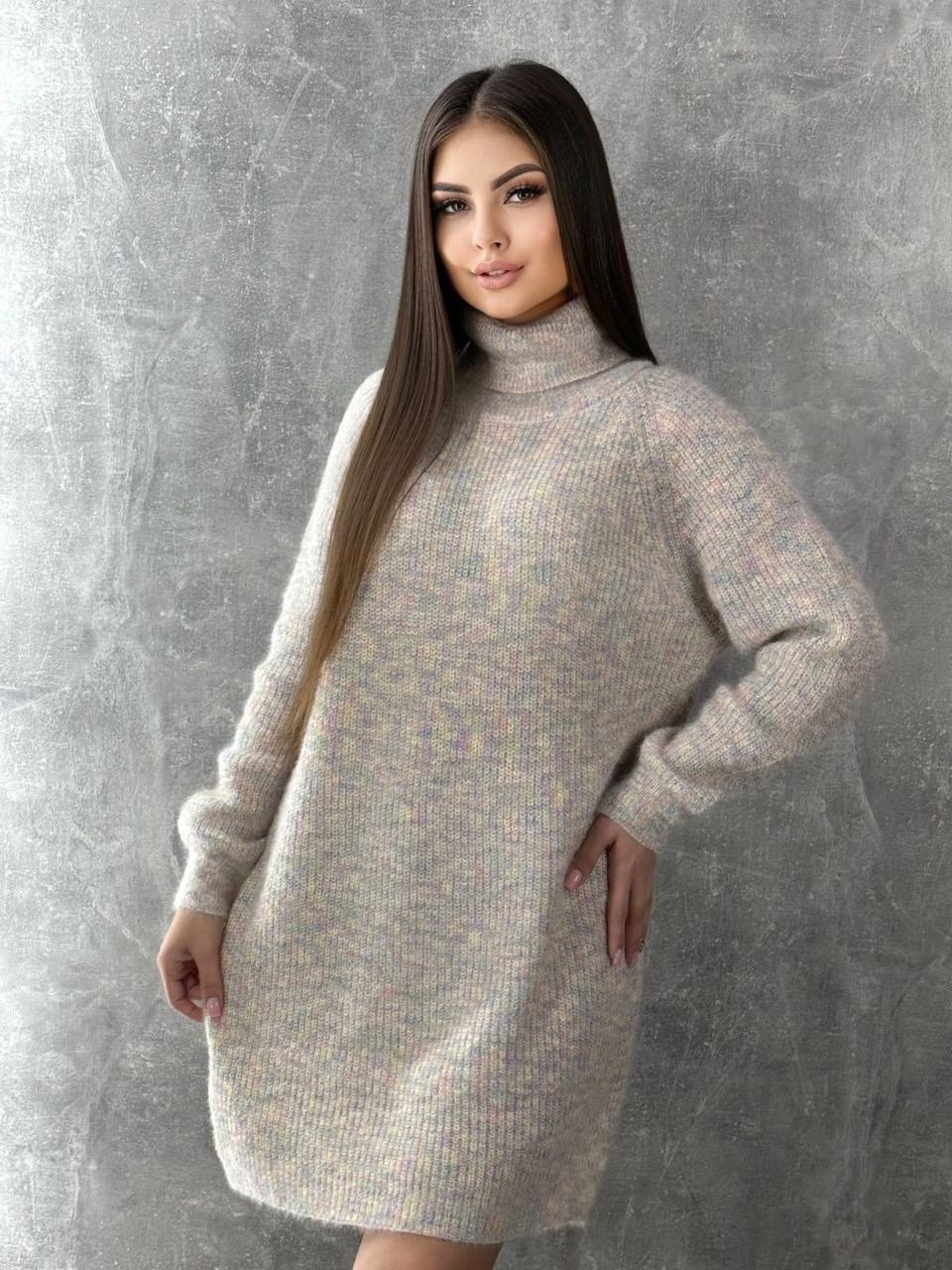 вязаные платья,платье вязаное теплое,туника женская,платье туника,туника нарядная