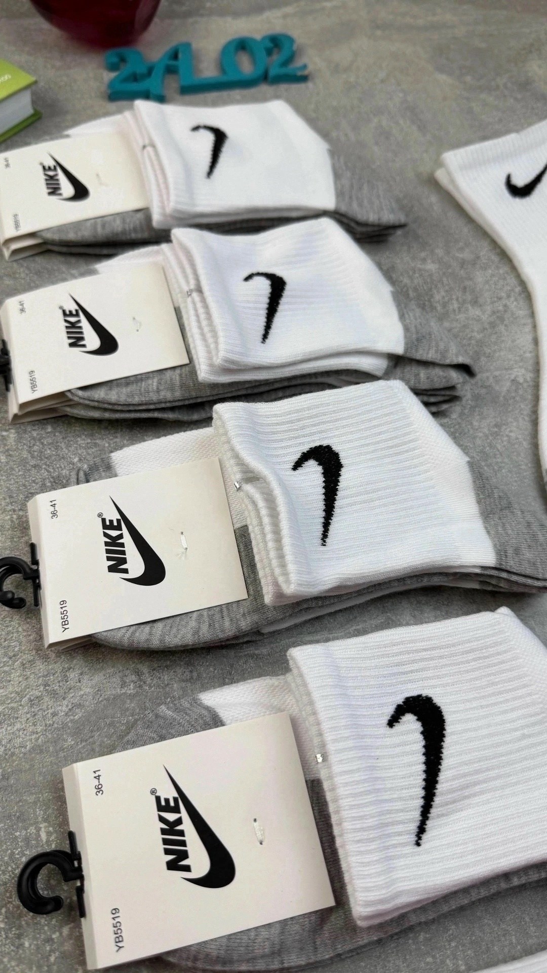 спортивные носки nike набор средних носков 5 пар,комплект носков nike,носки мужские 10 пар nike,носки nike длинные спортивные набор 10 пар,носки найки белые