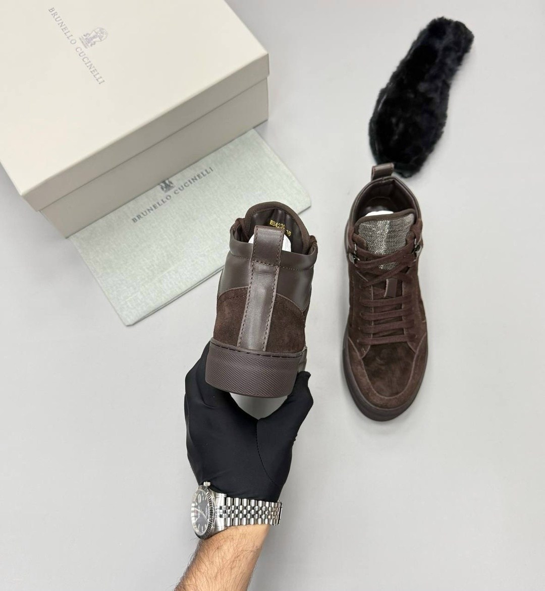 ,balmain кроссовки,кеды balmain,кеды balmain мужские,высокие кеды balmain замша мех чёрные