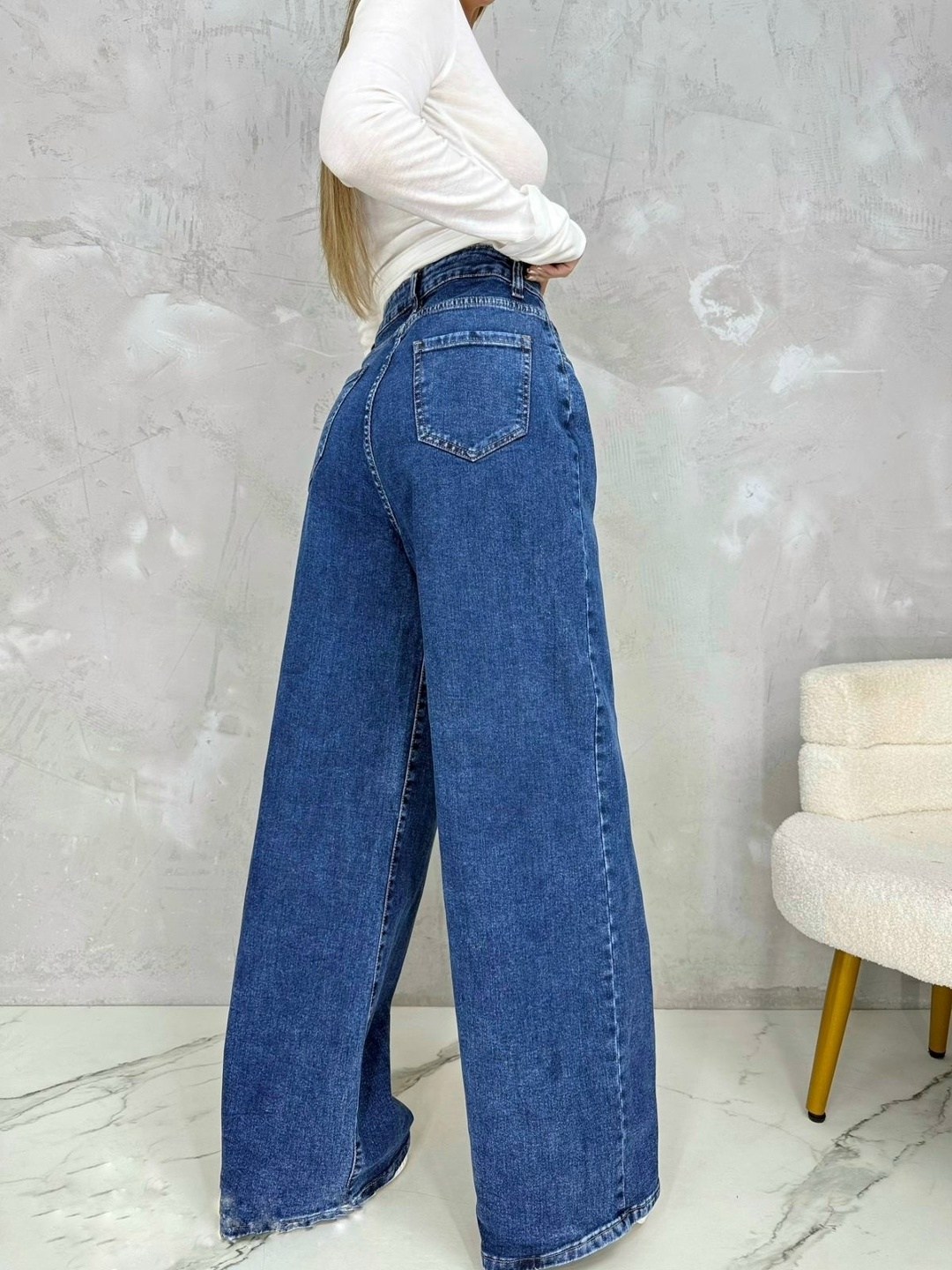 джинсы широкие,джинсы широкие с высокой посадкой dh fashion,женские джинсы,джинсы с высокой посадкой,джинсовые брюки