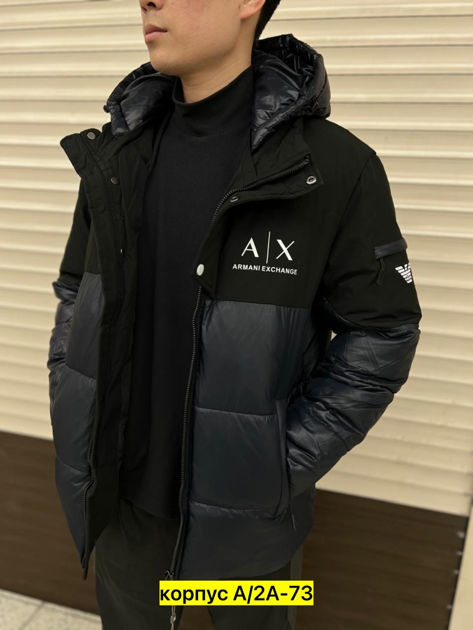 куртка armani exchange с капюшоном демисезонная,куртка зимняя мужская,демисезонная куртка,куртка,куртки зима