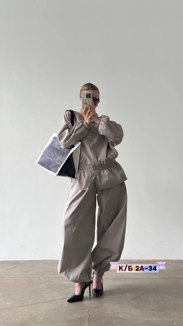 ,женский костюм,свободные брюки,одежда модная