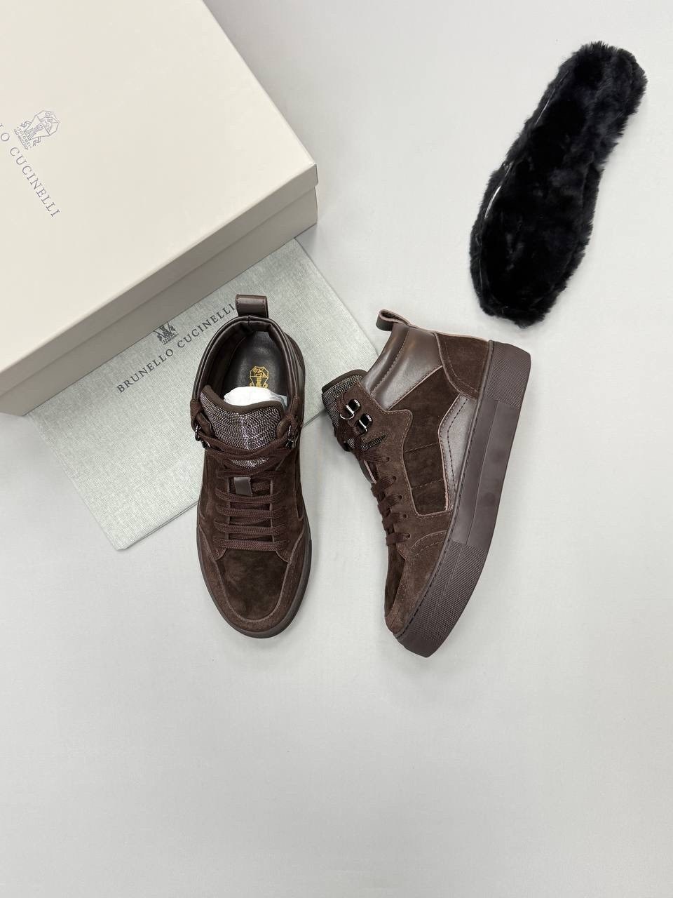 ,balmain кроссовки,кеды balmain,кеды balmain мужские,высокие кеды balmain замша мех чёрные