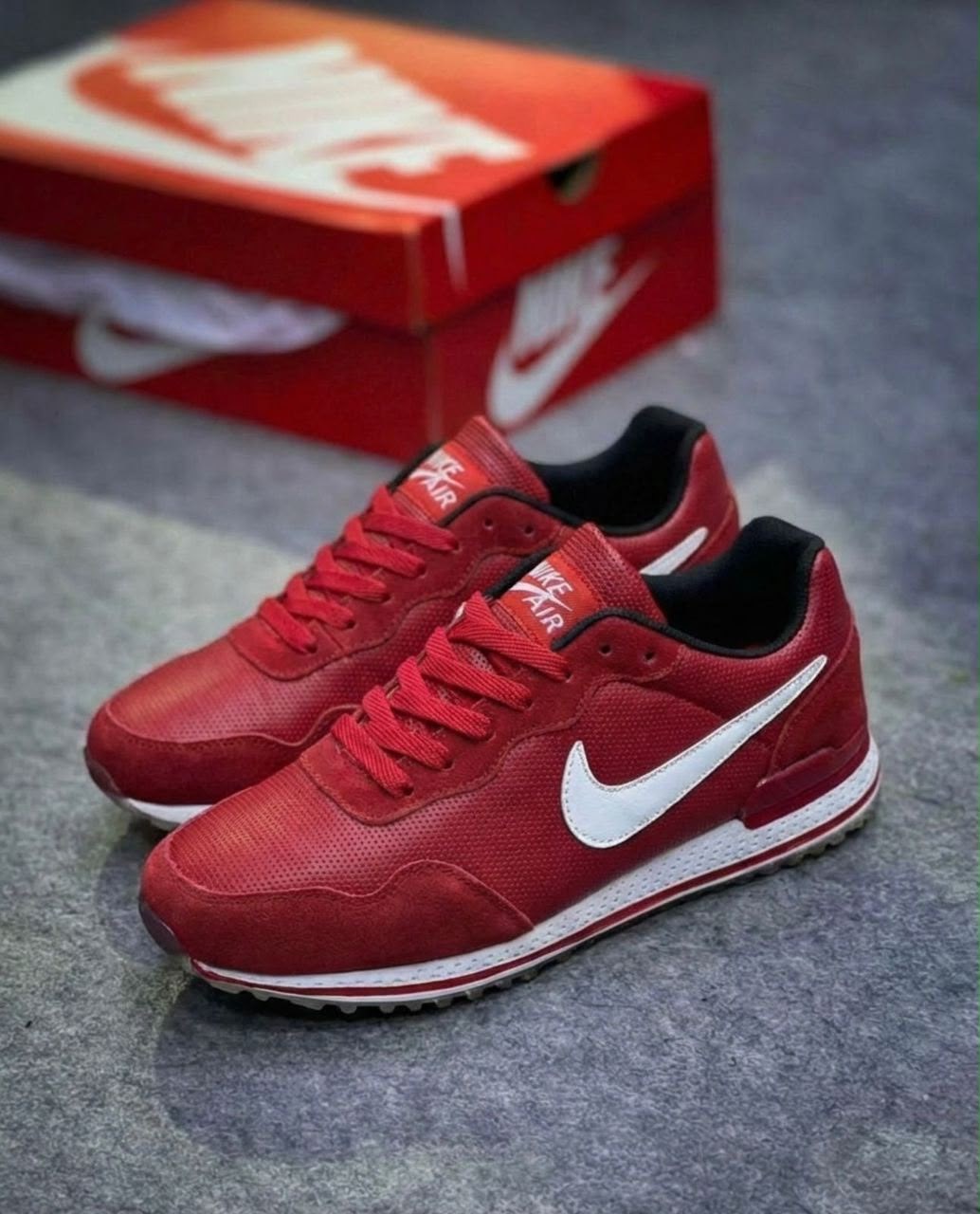 кроссовки,обуви,красные кроссовки,кроссовок,nike waffle trainer красные