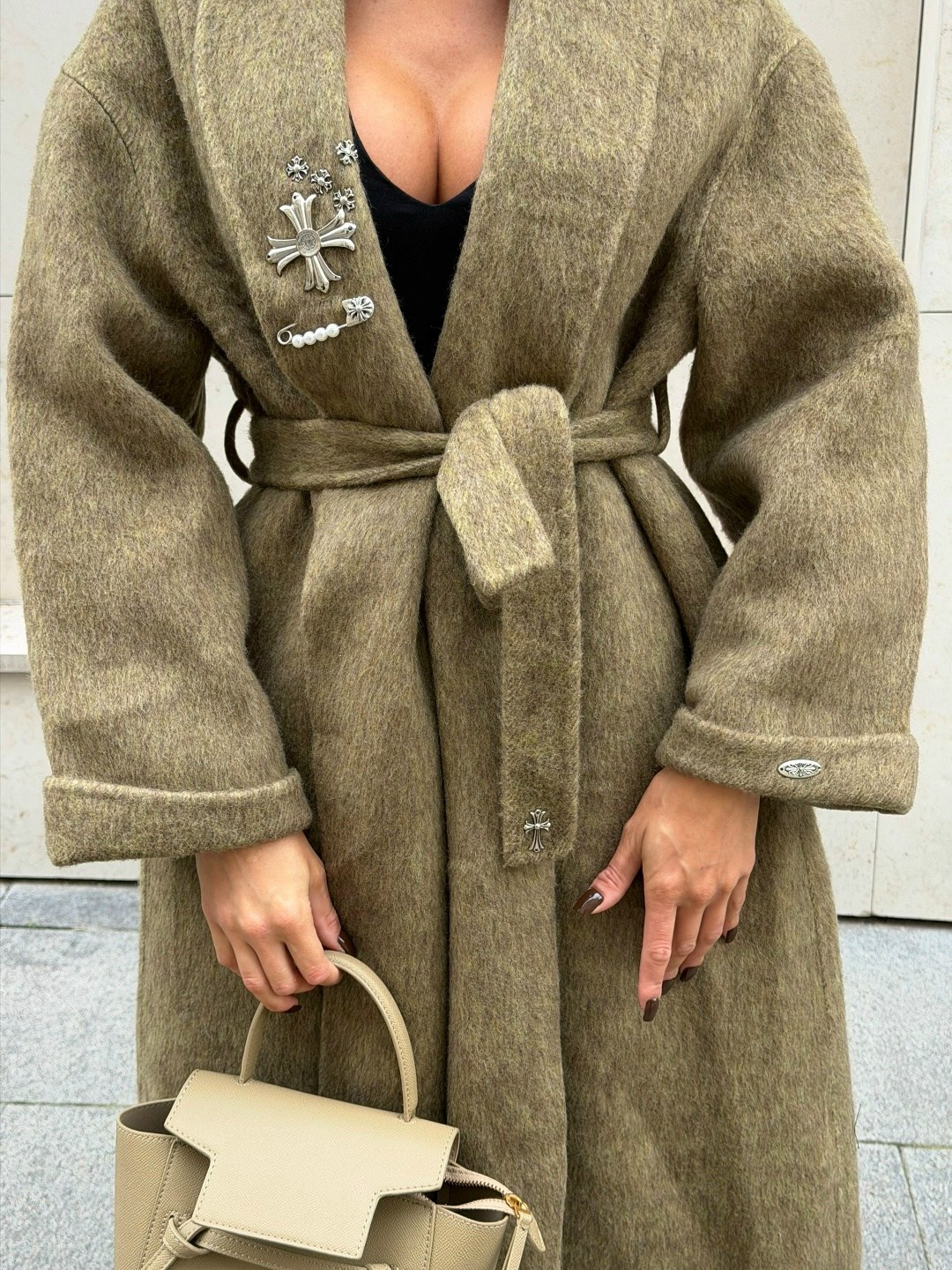 модное пальто,длинное пальто,кашемировое пальто большого размера,тренды пальто 2026,пальто халат