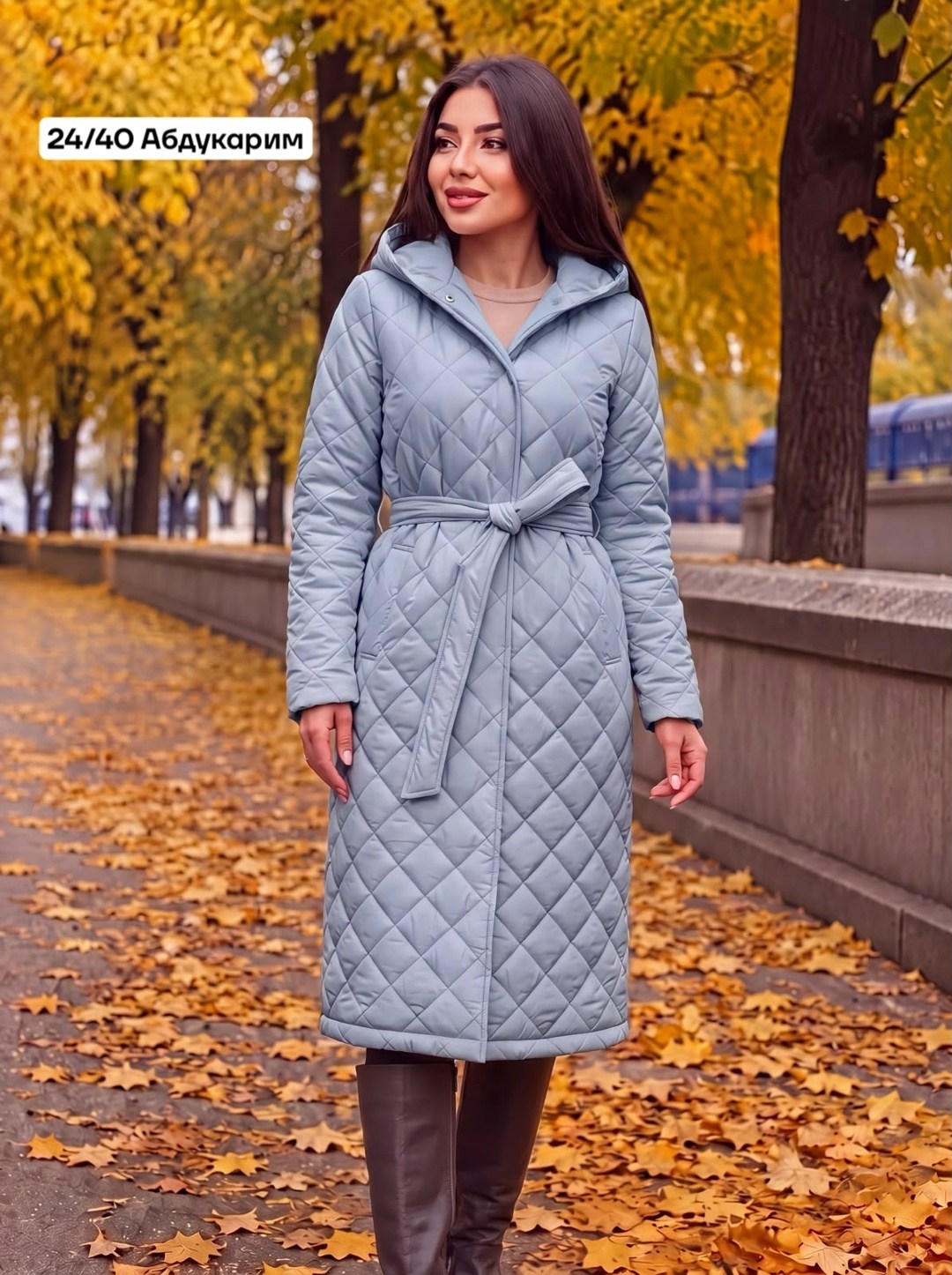 пальто стеганое с капюшоном удлиненное vin_style,пальто женское демисезонное с капюшоном стеганое,пальто стеганое удлиненное с капюшоном,пальто стеганое женское,стеганое осеннее пальто женское с капюш