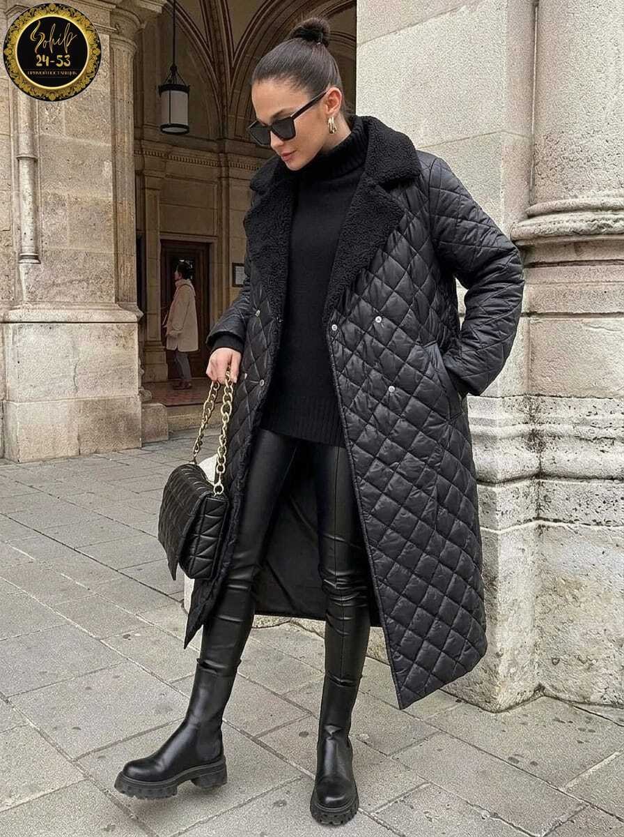 пальто модное,стильное пальто,пальто удлиненное,стёганое пальто,стеганое пальто лук