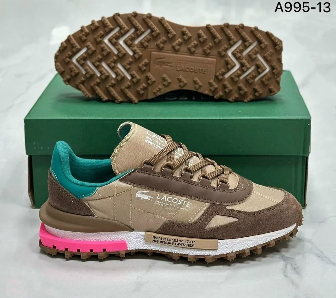 кроссовки lacoste,кроссовки мужские lacoste,кроссовки elite active lacoste,кроссовки для образа жизни женские низкие lacoste, цвет light brown/green,lacoste low-top casual shoes women's light brown gr