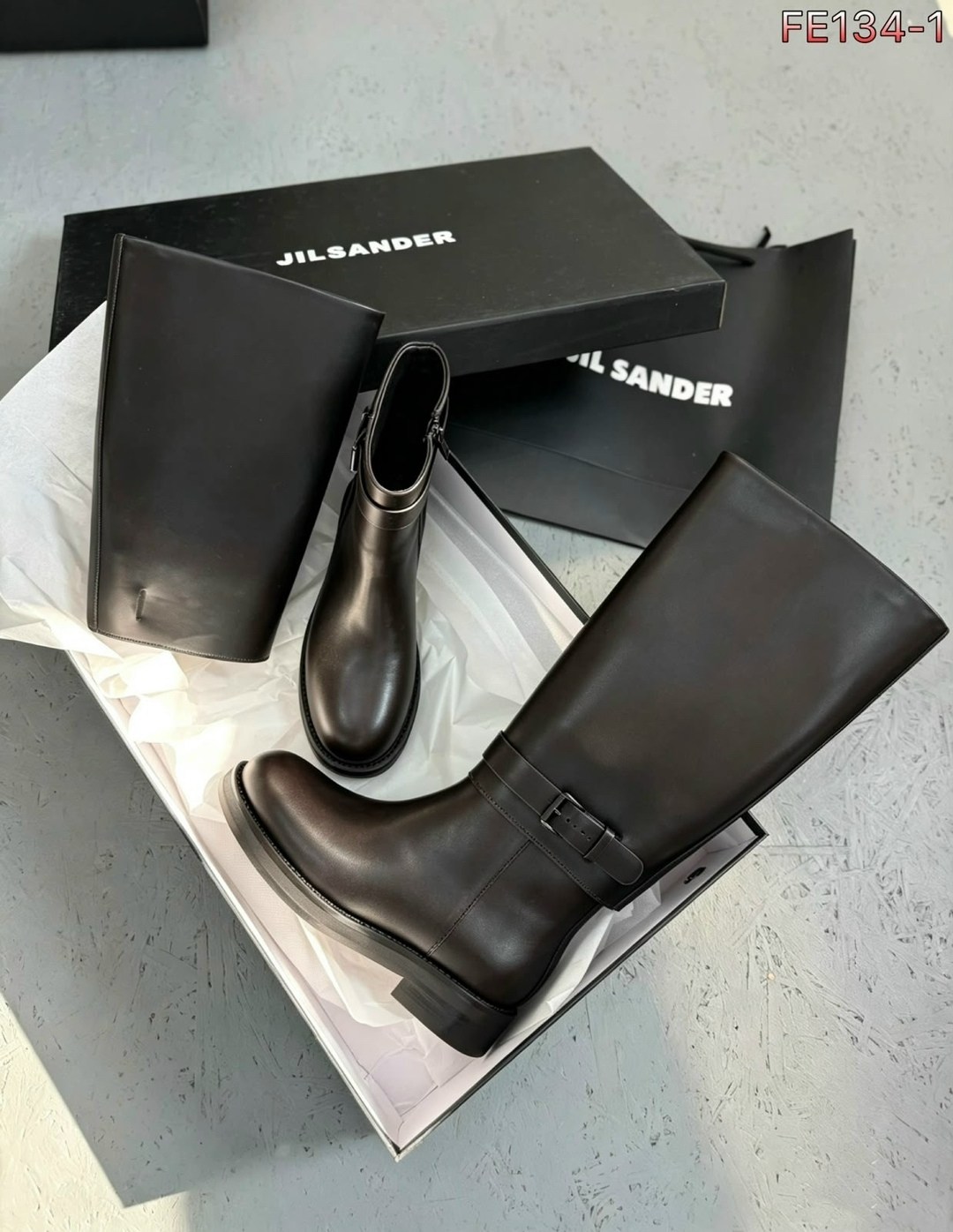 женские сапоги jil sander кожаные черные,сапоги jil sander черные,сапоги jil sander,,женские сапоги