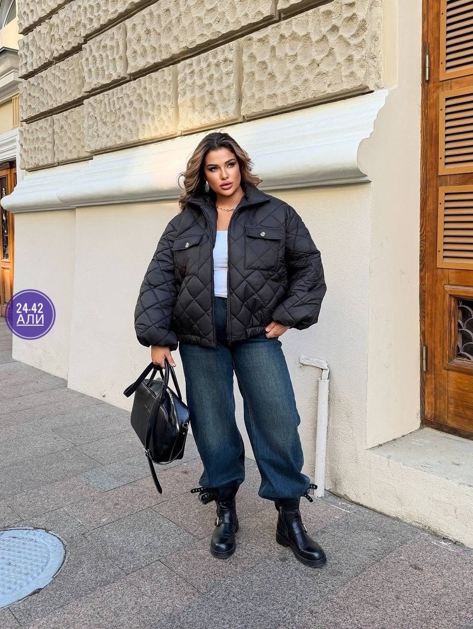 куртка оверсайз,укороченная куртка оверсайз,куртка для полных,puffer jacket oversize black,куртка женская