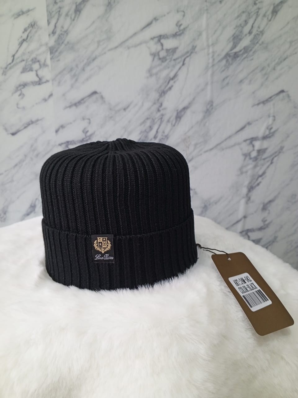 шапка бини унисекс nobrand ca23115 black,мужская шапка,шапка бини,шапка,вязаные шапки