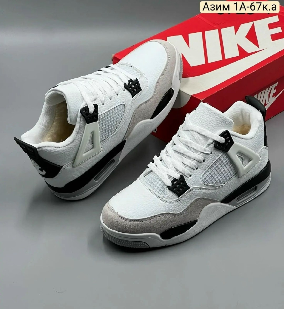 кроссовки мужские nike air jordan 4 белый,кроссовки nike air jordan 4 retro,nike air jordan 4 retro,nike air jordan 4,jordan air jordan 4 retro military black