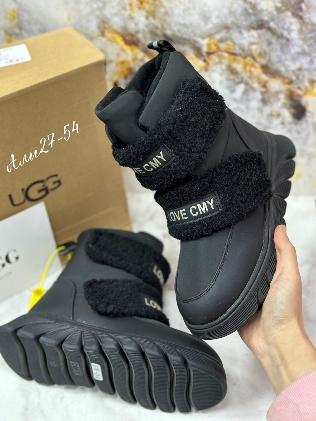 угги зимние с натуральным мехом на липучках ugg 269751436,женские угги,угги зимние с натуральным мехом на липучках,,угги ugg женские