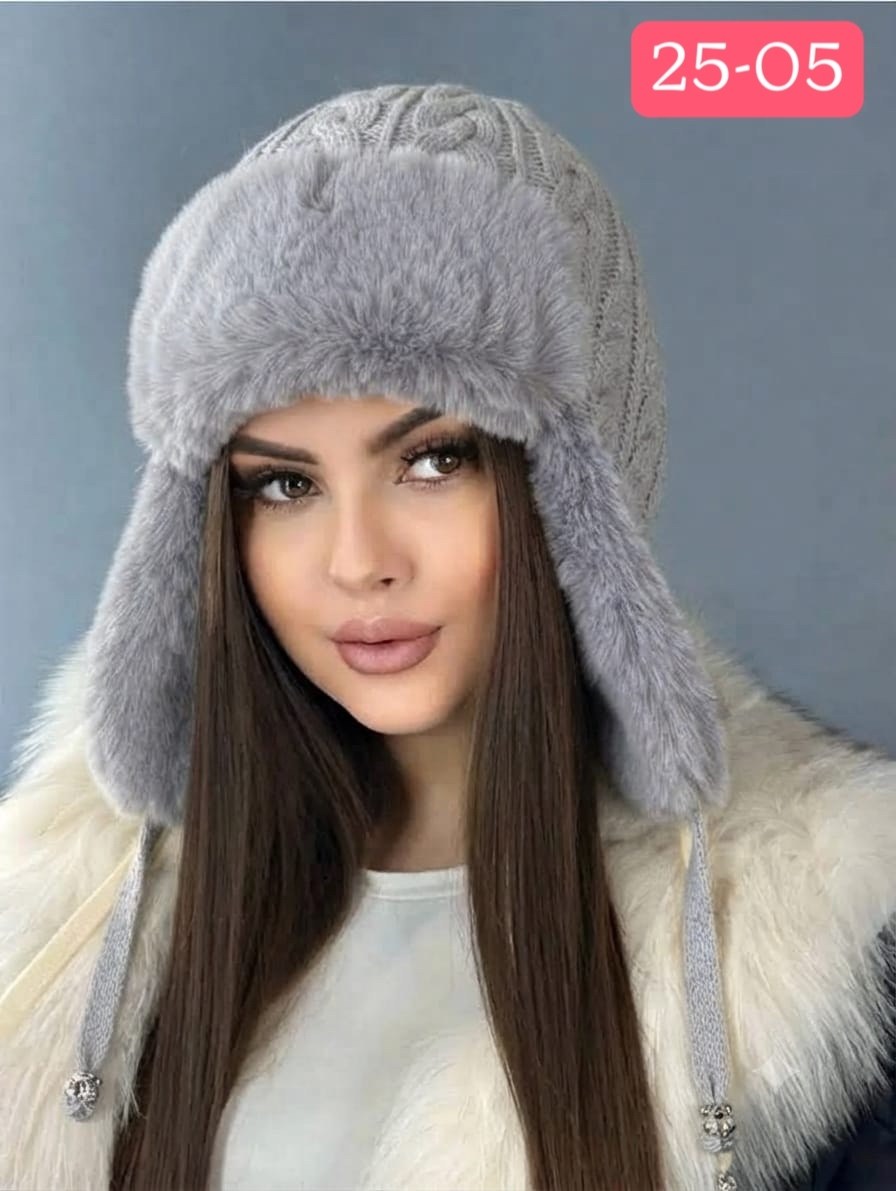 женская зимняя пушистая шапка ушанка из ангоры,шапка ушанка зимняя вязаная меховая из ангоры winklliper,шапка ушанка зимняя вязаная меховая из ангоры,шапка ушанка зимняя вязаная мехомвая из ангоры,шап