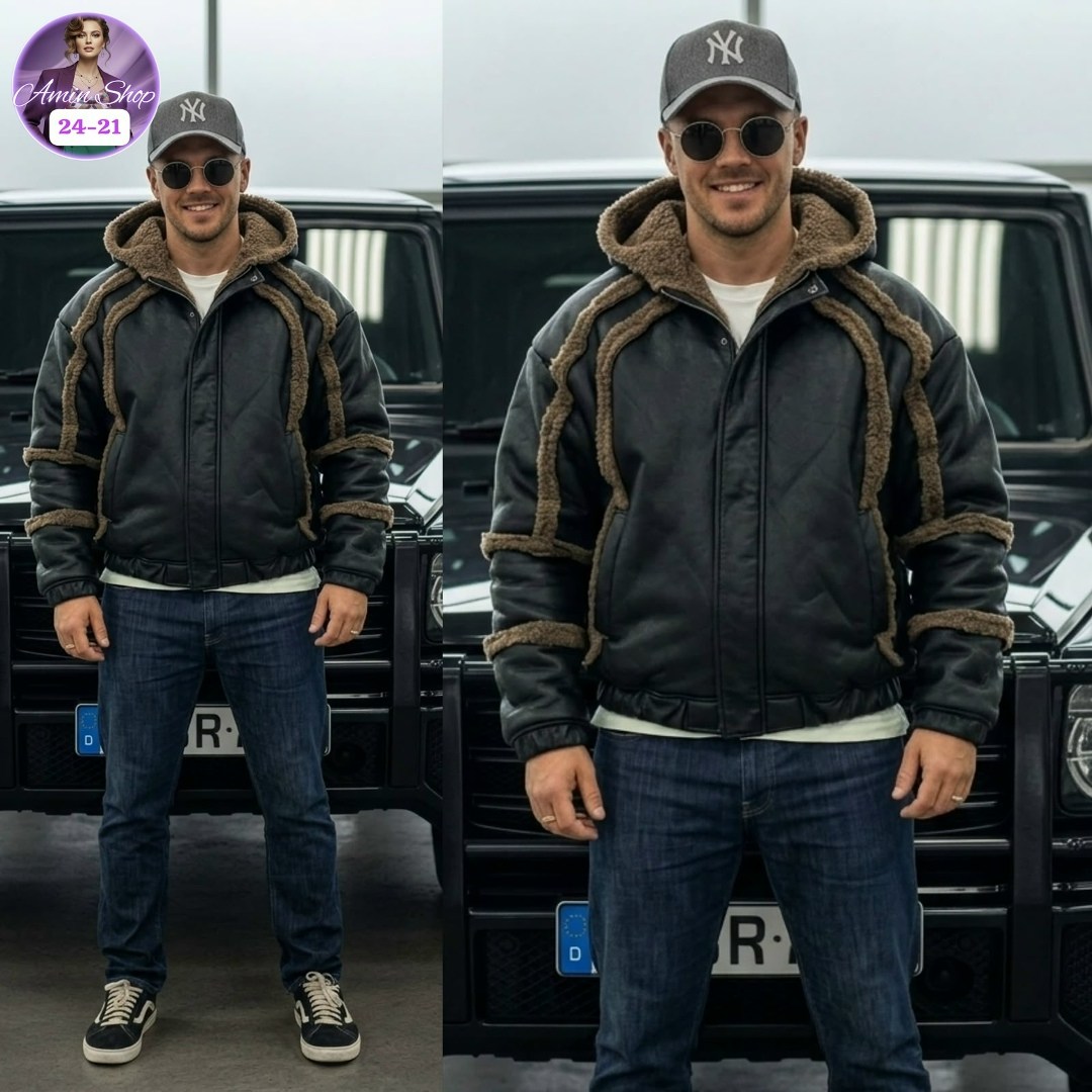 куртка-пилот cockpit b-3 hooded,мужская меховая куртка пилот b-3 cockpit,мужская дубленка авиатор пилот из овчины,мужская меховая куртка пилот,мужская зимняя кожаная куртка