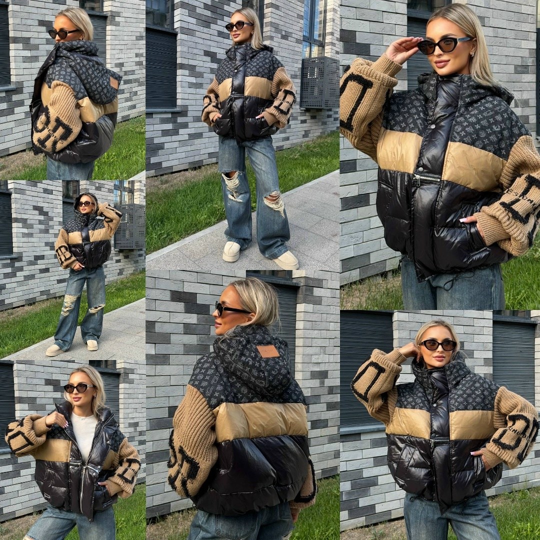 куртка модная,пуховик женский louis vuitton,куртка,женская куртка,куртка пуховик