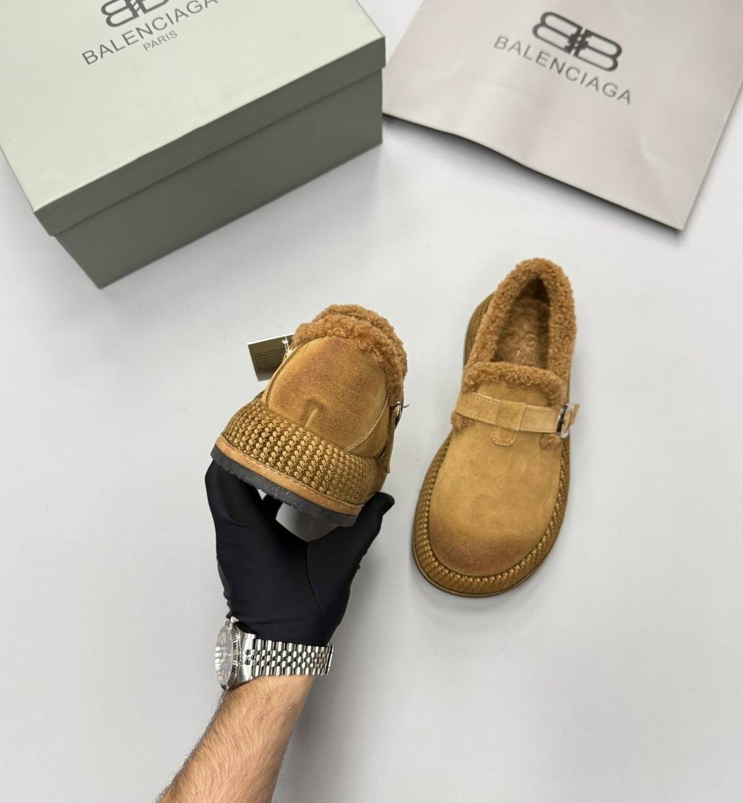 ,сабо birkenstock, повседневные,зимняя женская ,теплая